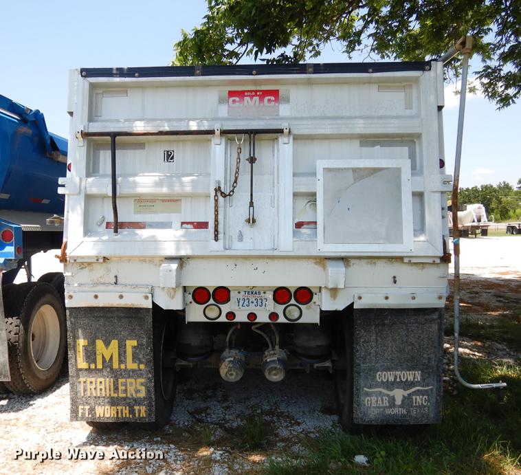image for item DC5959 1996 CMC T102 end dump trailer