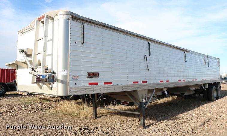 image for item DC7641 2016 Timpte Super Hopper double hopper bottom grain trailer
