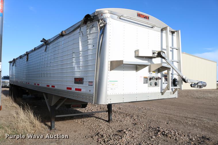 image for item DC7641 2016 Timpte Super Hopper double hopper bottom grain trailer