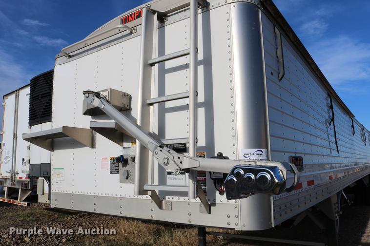 image for item DC7641 2016 Timpte Super Hopper double hopper bottom grain trailer
