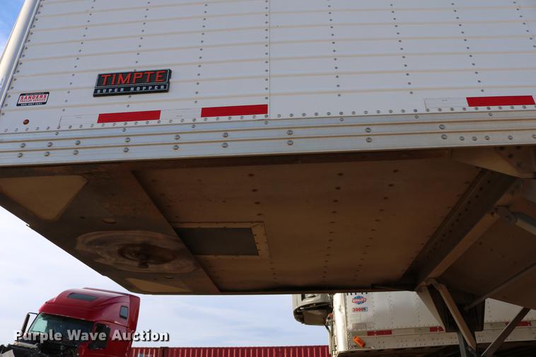 image for item DC7641 2016 Timpte Super Hopper double hopper bottom grain trailer