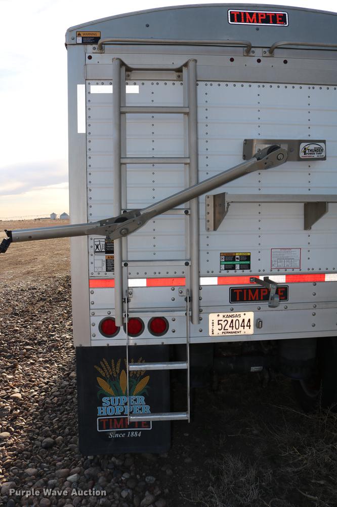 image for item DC7641 2016 Timpte Super Hopper double hopper bottom grain trailer