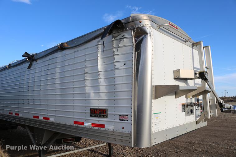image for item DC7641 2016 Timpte Super Hopper double hopper bottom grain trailer