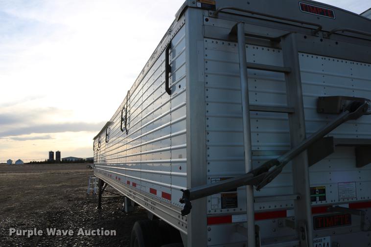 image for item DC7641 2016 Timpte Super Hopper double hopper bottom grain trailer
