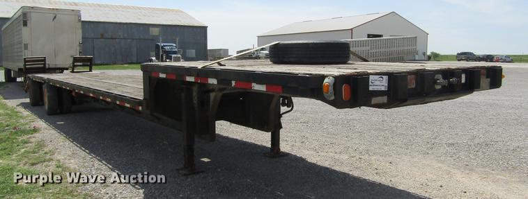 image for item DD5672 1993 Trailmobile F73T-6JEA drop deck equipment trailer