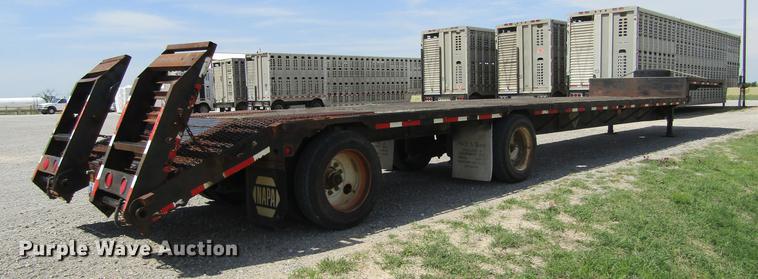 image for item DD5672 1993 Trailmobile F73T-6JEA drop deck equipment trailer