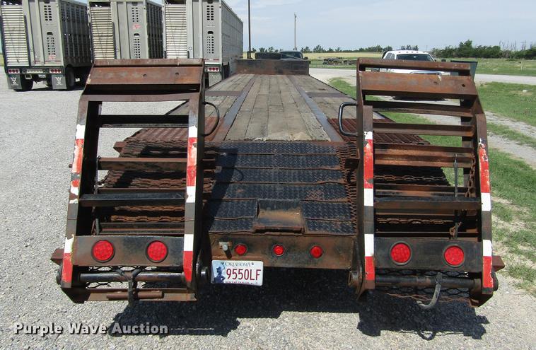 image for item DD5672 1993 Trailmobile F73T-6JEA drop deck equipment trailer