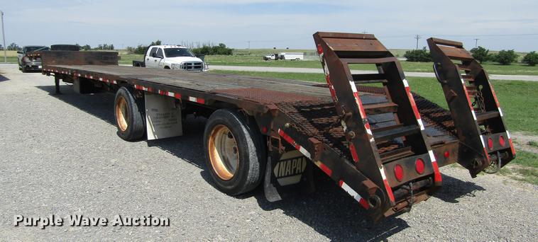 image for item DD5672 1993 Trailmobile F73T-6JEA drop deck equipment trailer