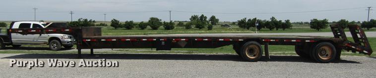 image for item DD5672 1993 Trailmobile F73T-6JEA drop deck equipment trailer