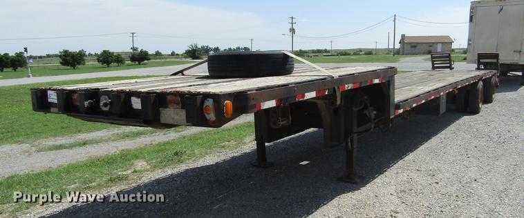 image for item DD5672 1993 Trailmobile F73T-6JEA drop deck equipment trailer