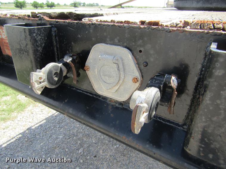 image for item DD5672 1993 Trailmobile F73T-6JEA drop deck equipment trailer