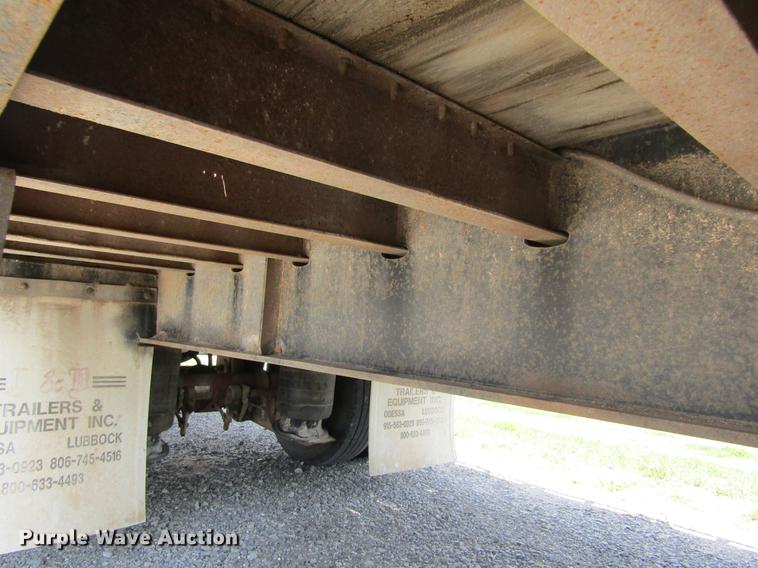 image for item DD5672 1993 Trailmobile F73T-6JEA drop deck equipment trailer