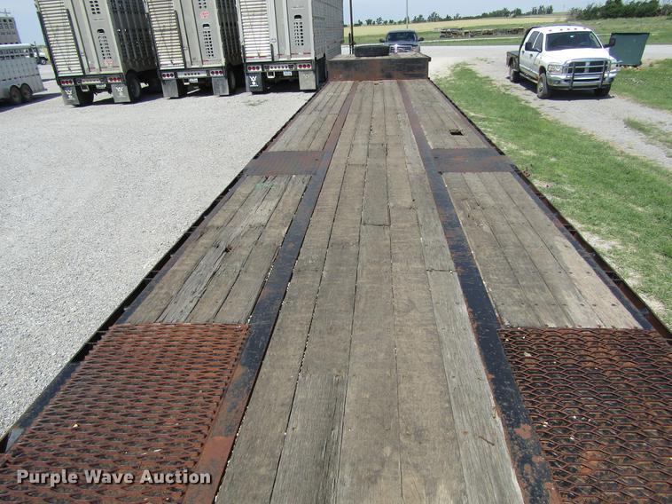 image for item DD5672 1993 Trailmobile F73T-6JEA drop deck equipment trailer