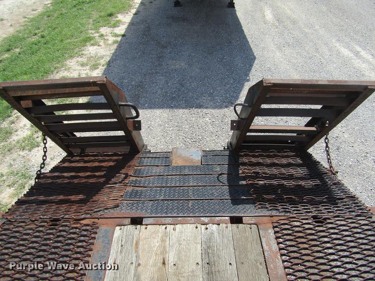 image for item DD5672 1993 Trailmobile F73T-6JEA drop deck equipment trailer