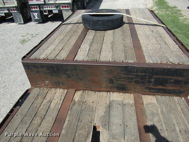 image for item DD5672 1993 Trailmobile F73T-6JEA drop deck equipment trailer