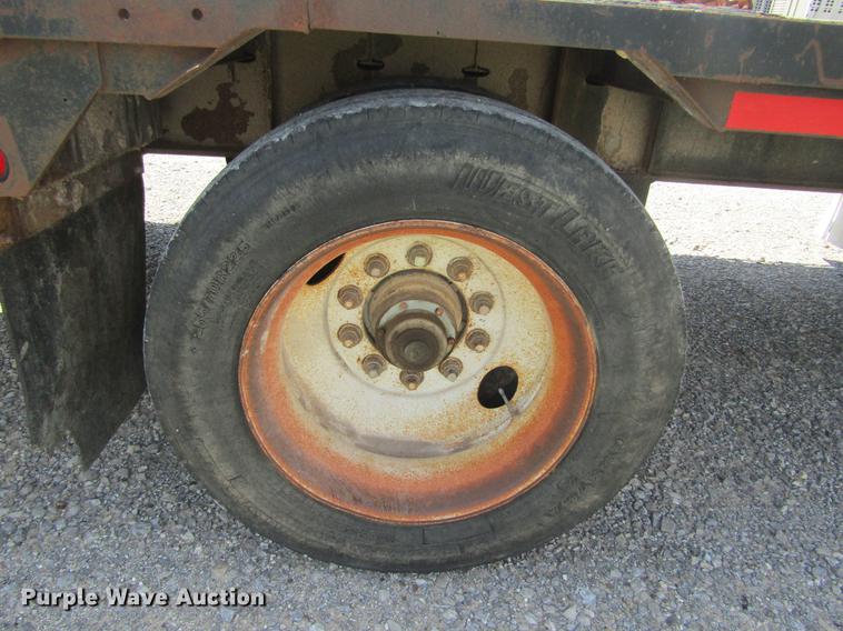 image for item DD5672 1993 Trailmobile F73T-6JEA drop deck equipment trailer