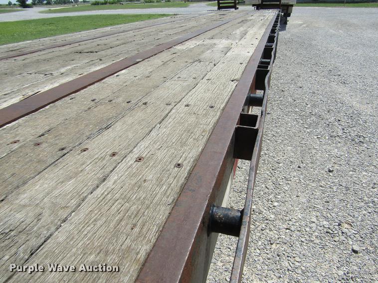 image for item DD5672 1993 Trailmobile F73T-6JEA drop deck equipment trailer