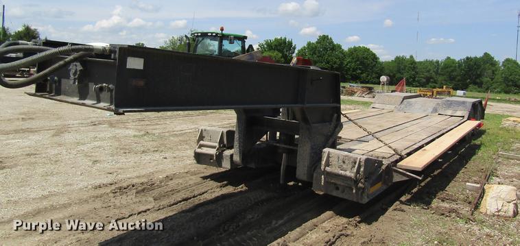 image for item DD8449 1972 General lowboy equipment trailer