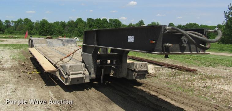 image for item DD8449 1972 General lowboy equipment trailer