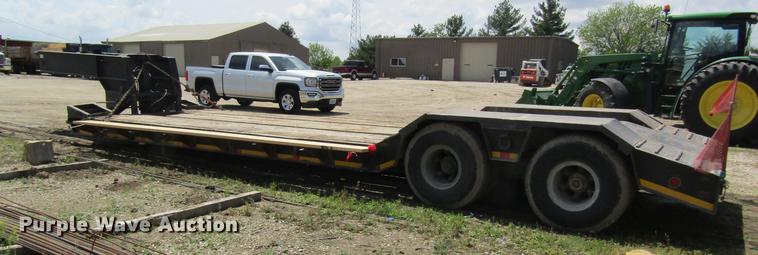 image for item DD8449 1972 General lowboy equipment trailer