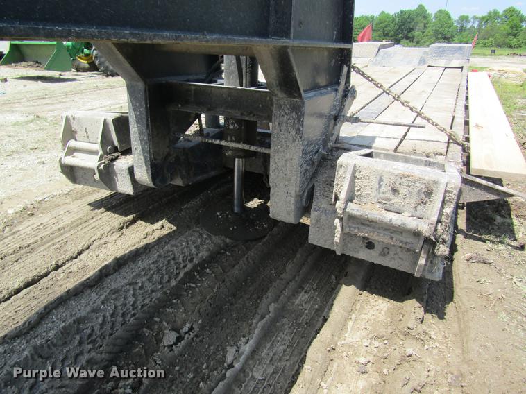 image for item DD8449 1972 General lowboy equipment trailer