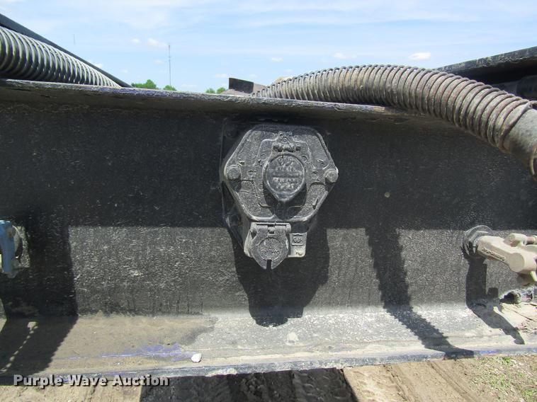 image for item DD8449 1972 General lowboy equipment trailer