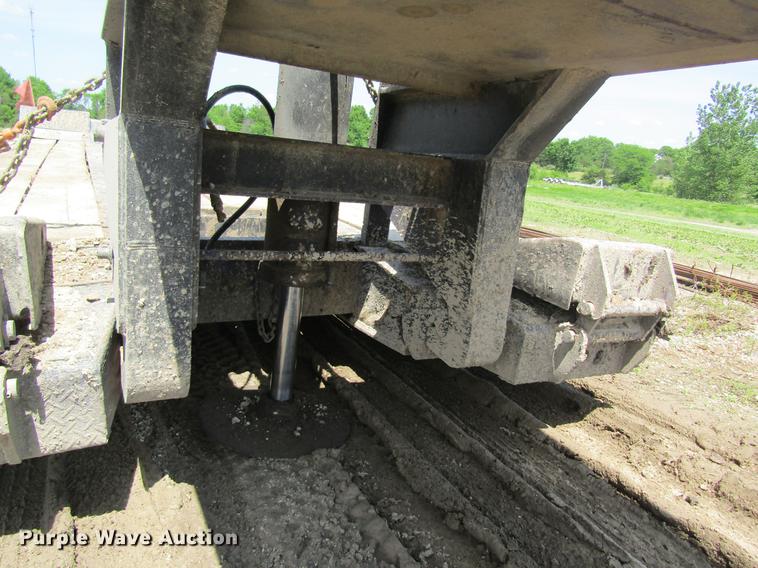 image for item DD8449 1972 General lowboy equipment trailer