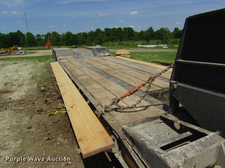 image for item DD8449 1972 General lowboy equipment trailer