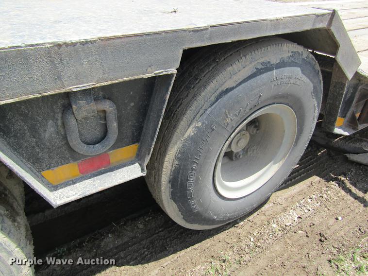 image for item DD8449 1972 General lowboy equipment trailer