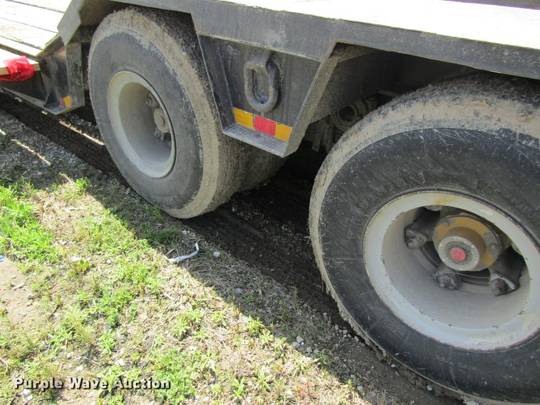 image for item DD8449 1972 General lowboy equipment trailer