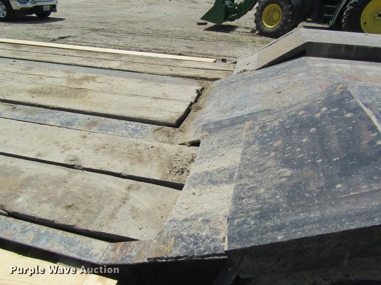 image for item DD8449 1972 General lowboy equipment trailer