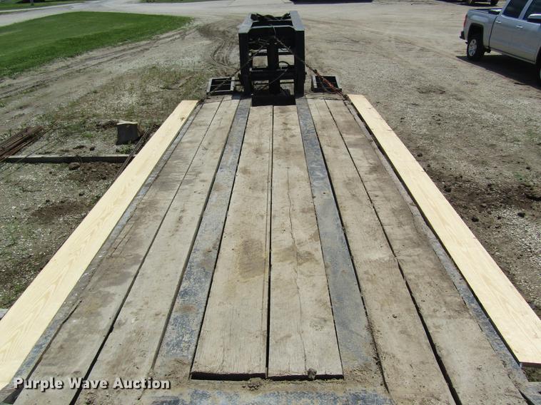 image for item DD8449 1972 General lowboy equipment trailer