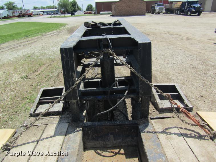 image for item DD8449 1972 General lowboy equipment trailer