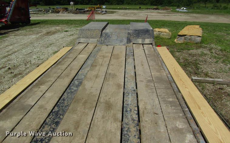 image for item DD8449 1972 General lowboy equipment trailer