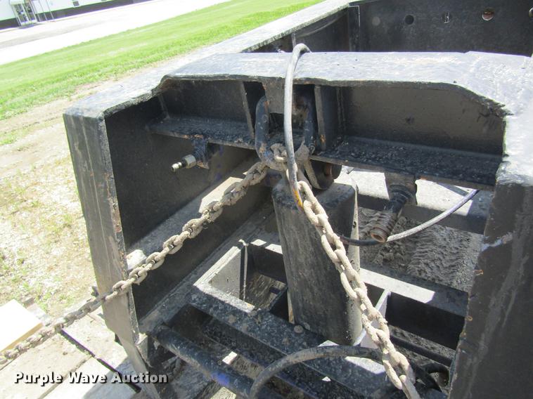 image for item DD8449 1972 General lowboy equipment trailer