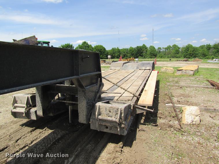 image for item DD8449 1972 General lowboy equipment trailer