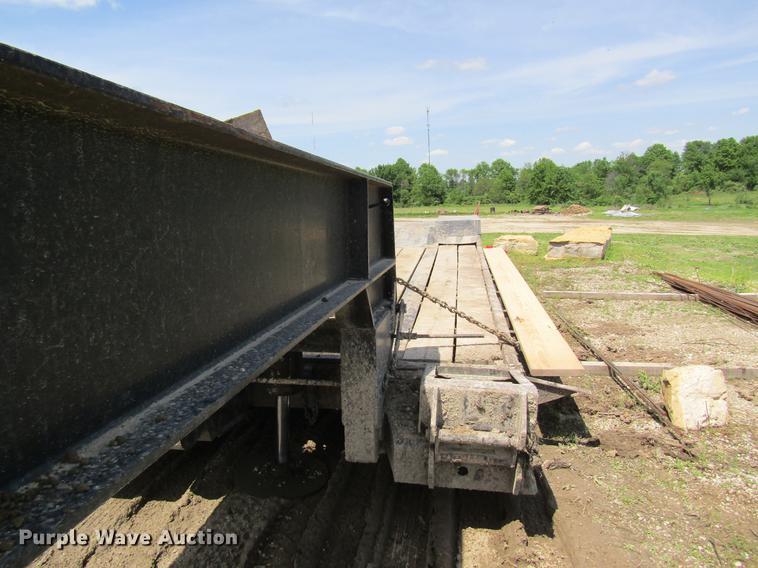 image for item DD8449 1972 General lowboy equipment trailer