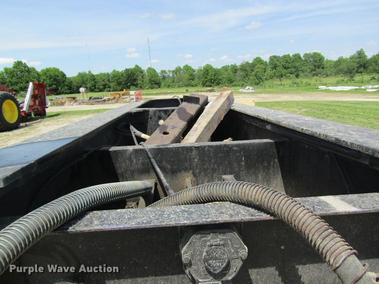 image for item DD8449 1972 General lowboy equipment trailer