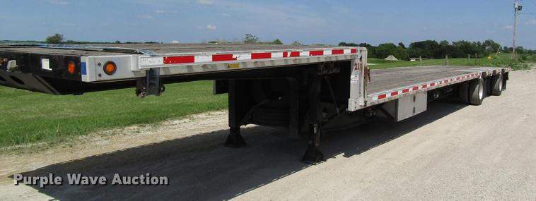 image for item DD8480 2007 Doonan 532DB16GYS1 drop deck trailer