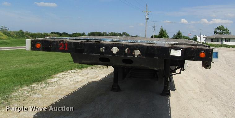 image for item DD8480 2007 Doonan 532DB16GYS1 drop deck trailer