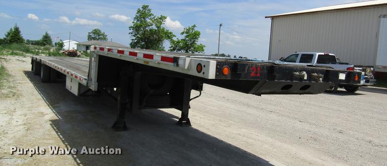 image for item DD8480 2007 Doonan 532DB16GYS1 drop deck trailer