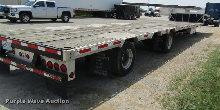 image for item DD8480 2007 Doonan 532DB16GYS1 drop deck trailer
