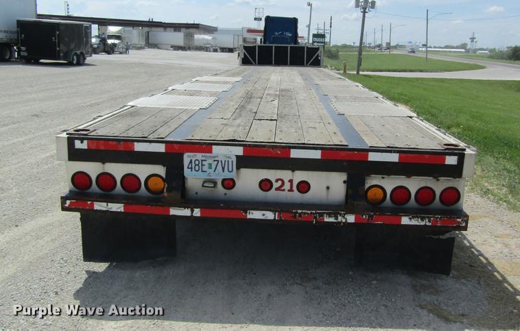 image for item DD8480 2007 Doonan 532DB16GYS1 drop deck trailer