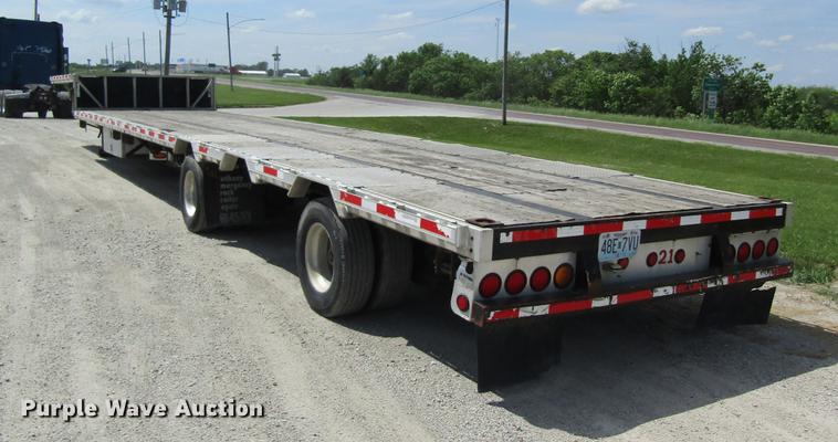 image for item DD8480 2007 Doonan 532DB16GYS1 drop deck trailer