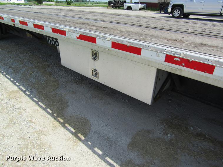 image for item DD8480 2007 Doonan 532DB16GYS1 drop deck trailer