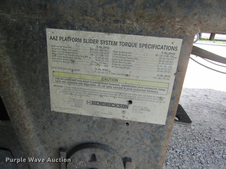 image for item DD8480 2007 Doonan 532DB16GYS1 drop deck trailer