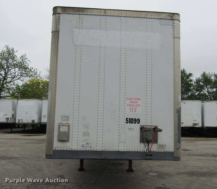 image for item DF3803 2004 Wabash National dry van trailer