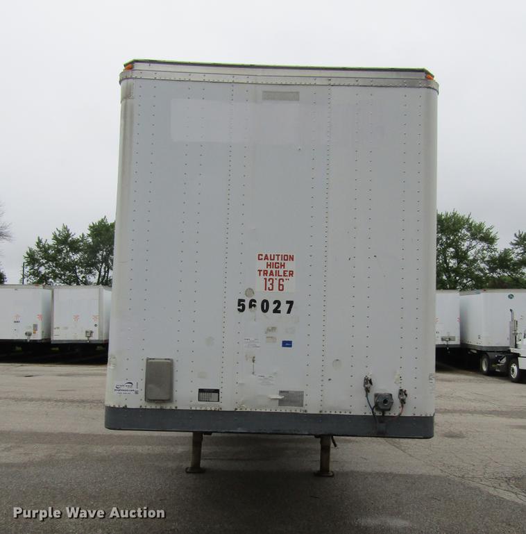 image for item DF3804 2000 Fruehauf dry van trailer