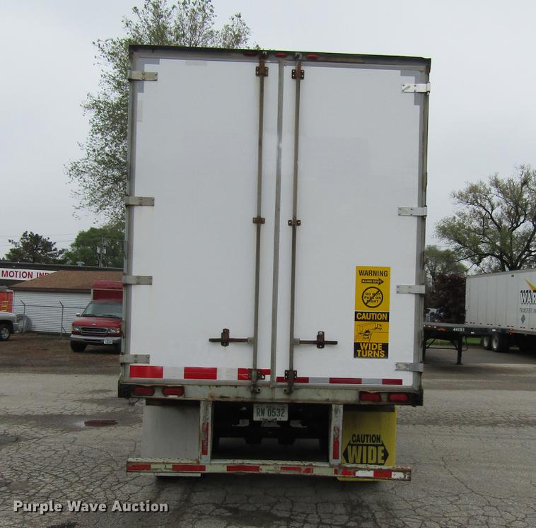 image for item DF3804 2000 Fruehauf dry van trailer