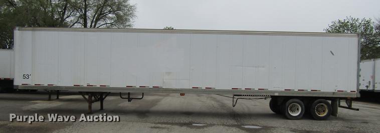 image for item DF3804 2000 Fruehauf dry van trailer